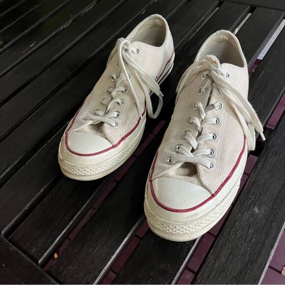Converse Chuck 70 Canvas Low in Cream (10.5) - Picture 1 of 8